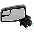 Driver Side Mirror, Power Adjust, Heated, Manual Folding, Paintable, No Signal Light, No Memory, No Puddle Light, No Auto-Dim, No Blind Spot Feature