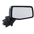 2020 Chevrolet Silverado 1500 - Passenger Side Mirror, Power Adjust, Heated, Chrome, Power Folding, In-housing Signal Light, With Blind Spot Detection in Glass, With Memory, With Puddle Light, No Auto-Dimming, Crew Cab Pickup
