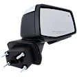 2020 Chevrolet Silverado 1500 - Passenger Side Mirror, Power Adjust, Heated, Chrome, Power Folding, In-housing Signal Light, With Blind Spot Detection in Glass, With Memory, With Puddle Light, No Auto-Dimming, Crew Cab Pickup
