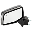 Driver Side Mirror, Power Adjust, Heated, Power Folding, Paintable, In-housing Signal Light, with Memory, with Puddle Light, No Auto-Dimming, With Blind Spot Detection in Glass