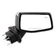 2022 GMC Sierra 1500 - Passenger Side Mirror, Power Adjust, Heated, Chrome, Power Folding, In-housing Signal Light, With Blind Spot Detection in Glass, With Memory, With Puddle Light, No Auto-Dimming