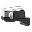 2022 GMC Sierra 1500 - Passenger Side Mirror, Power Adjust, Heated, Chrome, Power Folding, In-housing Signal Light, With Blind Spot Detection in Glass, With Memory, With Puddle Light, No Auto-Dimming