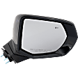 2021-2024 GMC Yukon - Passenger Side Mirror, Power, Manual Folding, Heated, Paintable, No Memory, No Signal and Puddle Lights, No Auto-Dimming, With Blind Spot Detection in Glass