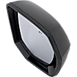 2021-2024 GMC Yukon - Passenger Side Mirror, Power, Manual Folding, Heated, Paintable, No Memory, No Signal and Puddle Lights, No Auto-Dimming, With Blind Spot Detection in Glass