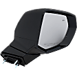 2021-2024 GMC Yukon - Passenger Side Mirror, Power, Manual Folding, Heated, Paintable, No Memory, No Signal and Puddle Lights, No Auto-Dimming, With Blind Spot Detection in Glass