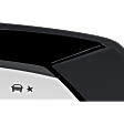 2021-2024 GMC Yukon - Passenger Side Mirror, Power, Manual Folding, Heated, Paintable, No Memory, No Signal and Puddle Lights, No Auto-Dimming, With Blind Spot Detection in Glass