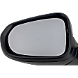 2021-2024 Chevrolet Trailblazer - Driver Side Mirror, Power, Manual Folding, Heated, Paintable, No Signal Light, No Memory, No Puddle Light, No Auto-Dimming, No Blind Spot Feature, LT Model