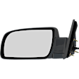 Driver Side Mirror, Non-Towing, Power, Manual Folding, Non-Heated, Paintable, No Signal Light, No Memory, No Puddle Light, No Auto-Dimming, No Blind Spot Feature