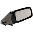 Passenger Side Mirror, Non-Towing, Power, Manual Folding, Non-Heated, Paintable, No Signal Light, No Memory, No Puddle Light, No Auto-Dimming, No Blind Spot Feature