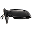 Passenger Side Mirror, Non-Towing, Power, Manual Folding, Non-Heated, Paintable, No Signal Light, No Memory, No Puddle Light, No Auto-Dimming, No Blind Spot Feature