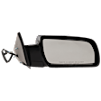 Passenger Side Mirror, Non-Towing, Power, Manual Folding, Non-Heated, Paintable, No Signal Light, No Memory, No Puddle Light, No Auto-Dimming, No Blind Spot Feature