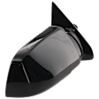 Passenger Side Mirror, Non-Towing, Power, Manual Folding, Non-Heated, Paintable, No Signal Light, No Memory, No Puddle Light, No Auto-Dimming, No Blind Spot Feature