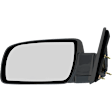 Driver Side Mirror, Manual Adjust, Manual Folding, Non-Heated, Paintable, No Signal Light, No Memory, No Puddle Light, No Auto-Dimming, No Blind Spot Feature