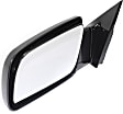 Driver Side Mirror, Manual Adjust, Manual Folding, Non-Heated, Paintable, No Signal Light, No Memory, No Puddle Light, No Auto-Dimming, No Blind Spot Feature