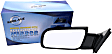 Driver Side Mirror, Manual Adjust, Manual Folding, Non-Heated, Paintable, No Signal Light, No Memory, No Puddle Light, No Auto-Dimming, No Blind Spot Feature