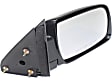 Passenger Side Mirror, Non-Towing, Manual Adjust, Manual Folding, Non-Heated, Paintable, No Signal Light, No Memory, No Puddle Light, No Auto-Dimming, No Blind Spot Feature