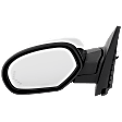 Driver Side Mirror, Power Adjust, Heated, Power Folding, Chrome, In-glass Signal Light, No Blind Spot Feature, For Models with Off Road Package and without Shadow Line