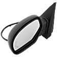 Driver Side Mirror, Power Adjust, Heated, Power Folding, Textured Black, In-glass Signal Light, With Memory, With Puddle Light, With Auto-Dim, No Blind Spot Feature