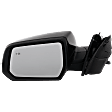 Driver Side Mirror, Power Adjust, Manual Folding, Heated, Paintable, In-Housing Signal Light, No Memory, No Puddle Light, No Auto-Dimming, With Blind Spot Detection in Glass