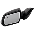 Driver Side Mirror, Power Adjust, Manual Folding, Heated, Paintable, In-Housing Signal Light, No Memory, No Puddle Light, No Auto-Dimming, With Blind Spot Detection in Glass