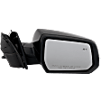 2020-2022 GMC Acadia - Passenger Side Mirror, Power, Manual Folding, Heated, Paintable, In-Housing Signal Light, No Memory, No Puddle Light, No Auto-Dimming, With Blind Spot Detection in Glass