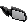2020-2022 GMC Acadia - Passenger Side Mirror, Power, Manual Folding, Heated, Paintable, In-Housing Signal Light, No Memory, No Puddle Light, No Auto-Dimming, With Blind Spot Detection in Glass
