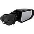 2020-2022 GMC Acadia - Passenger Side Mirror, Power, Manual Folding, Heated, Paintable, In-Housing Signal Light, No Memory, No Puddle Light, No Auto-Dimming, With Blind Spot Detection in Glass
