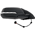 2020-2022 GMC Acadia - Passenger Side Mirror, Power, Manual Folding, Heated, Paintable, In-Housing Signal Light, No Memory, No Puddle Light, No Auto-Dimming, With Blind Spot Detection in Glass