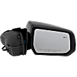 2020-2022 GMC Acadia - Passenger Side Mirror, Power, Manual Folding, Heated, Paintable, In-Housing Signal Light, No Memory, No Puddle Light, No Auto-Dimming, With Blind Spot Detection in Glass