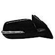 2020-2022 GMC Acadia - Passenger Side Mirror, Power, Manual Folding, Heated, Paintable, In-housing Signal Light, With memory, No Puddle Light, No Auto-Dimming, With Blind Spot Detection in Glass
