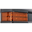 2015-2019 Chevrolet Silverado 2500 HD - Passenger Side Towing Mirror, Power Adjust, Heated, Power Folding, Textured Black, In-glass Signal Light, With Memory, No Puddle Light, No Auto-Dimming, No Blind Spot Feature