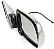 Passenger Side Mirror, Power Adjust, Manual Folding, Heated, Chrome, No Signal Light, No Memory, No Puddle Light, No Auto-Dimming, No Blind Spot Feature