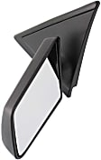 Driver Side Mirror, Manual Adjust, Manual Folding, Non-Heated, Textured Black, No Signal Light, No Memory, No Puddle Light, No Auto-Dimming, No Blind Spot Feature