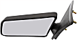 Driver Side Mirror, Manual Adjust, Manual Folding, Non-Heated, Textured Black, No Signal Light, No Memory, No Puddle Light, No Auto-Dimming, No Blind Spot Feature