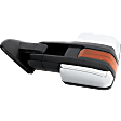 Driver Side Towing Mirror, Power Adjust, Heated, Power Folding, Chrome, In-glass Signal Light, With Memory, No Puddle Light, No Auto-Dimming, No Blind Spot Feature