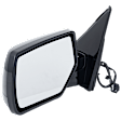 Driver Side Mirror, Power Adjust, Heated, Manual Folding, Paintable, No Signal Light, No Memory, No Puddle Light, No Auto-Dim, No Blind Spot Feature