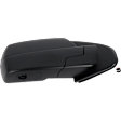 Passenger Side Mirror, Manual Adjust, Non-Heated, Manual Folding, Textured Black, No Signal Light, No Memory, No Puddle Light, No Auto-Dim, No Blind Spot Feature