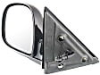 Driver Side Mirror, Power, Manual Folding, Non-Heated, Paintable, No Signal Light, No Memory, No Puddle Light, No Auto-Dimming, No Blind Spot Feature