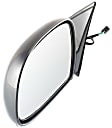 Driver Side Mirror, Power, Manual Folding, Non-Heated, Paintable, No Signal Light, No Memory, No Puddle Light, No Auto-Dimming, No Blind Spot Feature