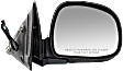 Passenger Side Mirror, Power, Manual Folding, Non-Heated, Paintable, No Signal Light, No Memory, No Puddle Light, No Auto-Dimming, No Blind Spot Feature