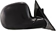 Passenger Side Mirror, Power, Manual Folding, Non-Heated, Paintable, No Signal Light, No Memory, No Puddle Light, No Auto-Dimming, No Blind Spot Feature