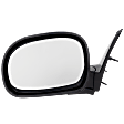 Driver Side Mirror, Manual Adjust, Manual Folding, Non-Heated, Paintable, No Signal Light, No Memory, No Puddle Light, No Auto-Dimming, No Blind Spot Feature