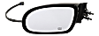 Driver Side Mirror, Power, Manual Folding, Heated, Paintable, No Signal Light, No Memory, No Puddle Light, No Auto-Dimming, No Blind Spot Feature