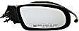 Passenger Side Mirror, Power, Manual Folding, Heated, Paintable, No Signal Light, No Memory, No Puddle Light, No Auto-Dimming, No Blind Spot Feature