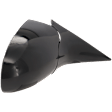 1995-1996 Chevrolet Caprice - Passenger Side Mirror, Manual Adjust, Manual Folding, Non-Heated, Paintable, No Signal Light, No Memory, No Puddle Light, No Auto-Dimming, No Blind Spot Feature
