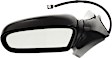 Driver Side Mirror, Power, Non-Folding, Non-Heated, Paintable, No Signal Light, No Memory, No Puddle Light, No Auto-Dimming, No Blind Spot Feature, 2 Door Coupe
