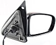 Passenger Side Mirror, Power, Non-Folding, Non-Heated, Paintable, No Signal Light, No Memory, No Puddle Light, No Auto-Dimming, No Blind Spot Feature, 2 Door Coupe