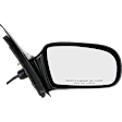 Passenger Side Mirror, Power, Non-Folding, Non-Heated, Paintable, No Signal Light, No Memory, No Puddle Light, No Auto-Dimming, No Blind Spot Feature, 4 Door Sedan