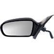 Driver Side Mirror, Manual Adjust, Non-Folding, Non-Heated, Paintable, No Signal Light, No Memory, No Puddle Light, No Auto-Dimming, No Blind Spot Feature, 4 Door Sedan