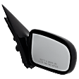 Passenger Side Mirror, Manual Adjust, Non-Folding, Non-Heated, Paintable, No Signal Light, No Memory, No Puddle Light, No Auto-Dimming, No Blind Spot Feature, 4 Door Sedan